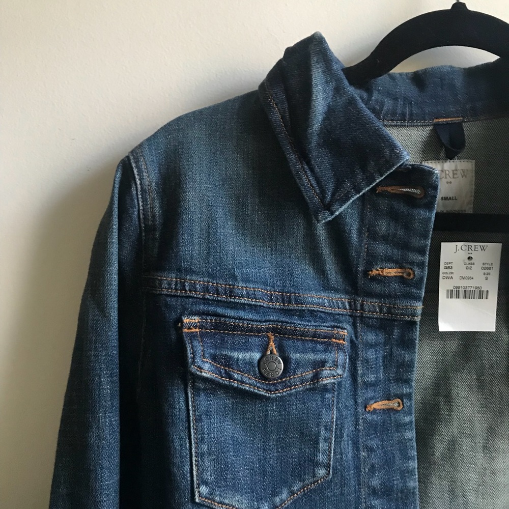NWT J.Crew Jean Jacket (small)